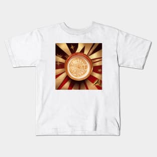 Coffee Coffe Art Vintage Retro Kids T-Shirt